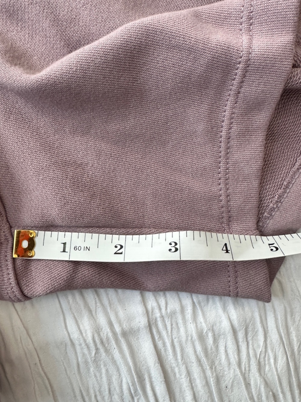 DKNY Cargo Sweat Shorts Womens XS Mauve Pink Elastic Waist Pocket NWT - Picture 2 of 10